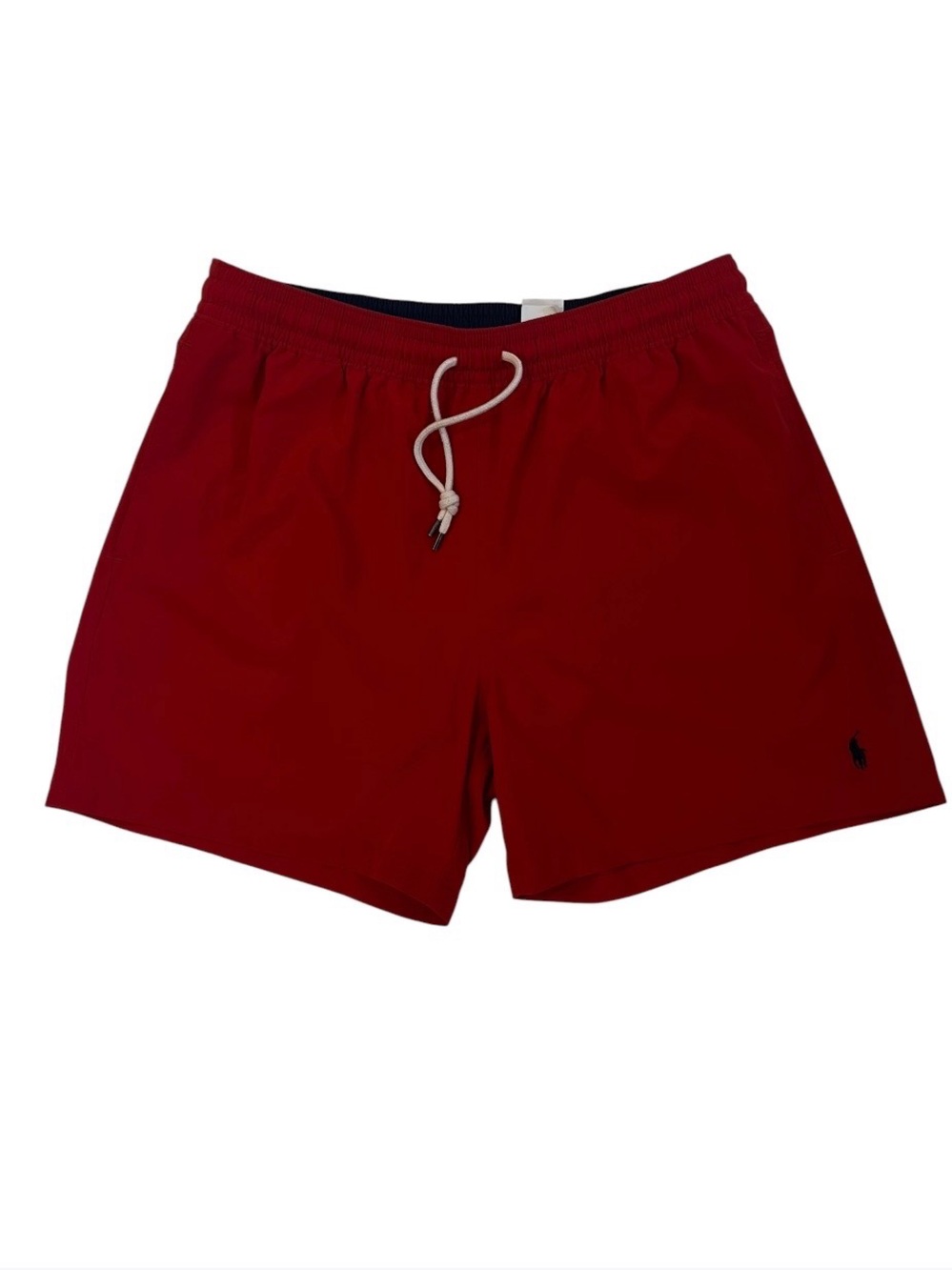 Polo Ralph Lauren Swim Trunks Mens XLarge Red Lined Shorts Pony Beach Drawstring